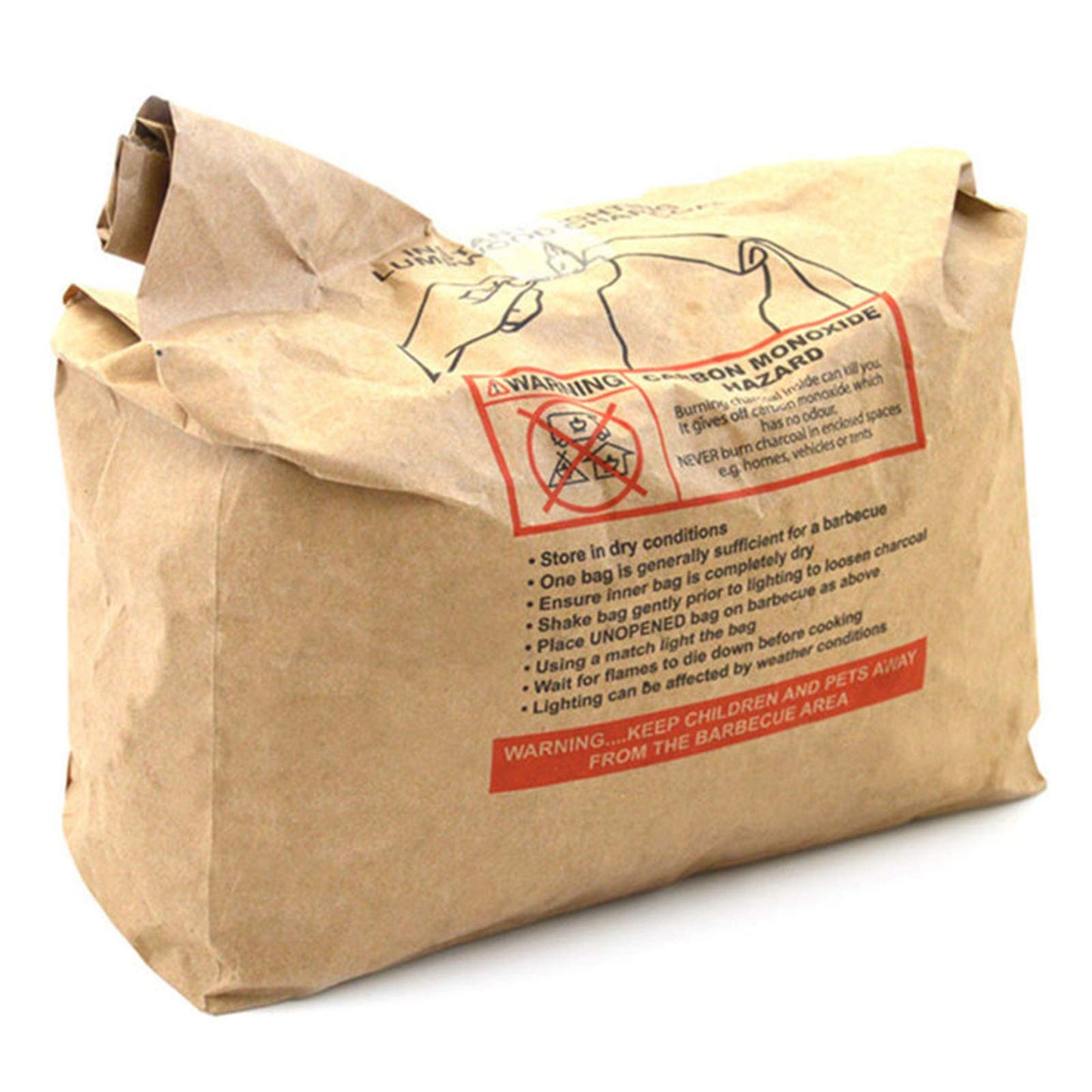 Bar-Be-Quick Instant Light Lumpwood Charcoal, 13.5kg (10 Pack)