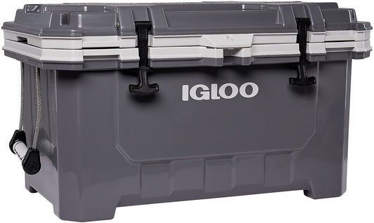Igloo 70 qt IMX Lockable Insulated Ice Chest Injection Molded Cooler with Carry Handles