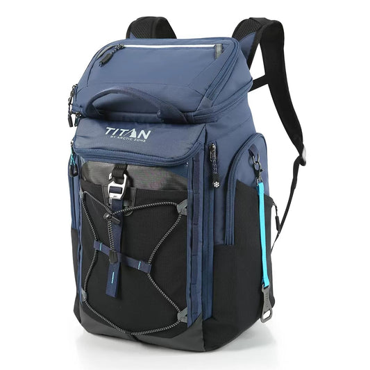 Arctic Zone Titan 26 Can Backpack Cooler in Blue