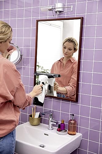 Kärcher Window Vac WV 5 Plus N, battery life: 35 min, LED indication charging status, 2 nozzles, spray bottle with microfibre cloth, 20 ml window cleaner concentrate