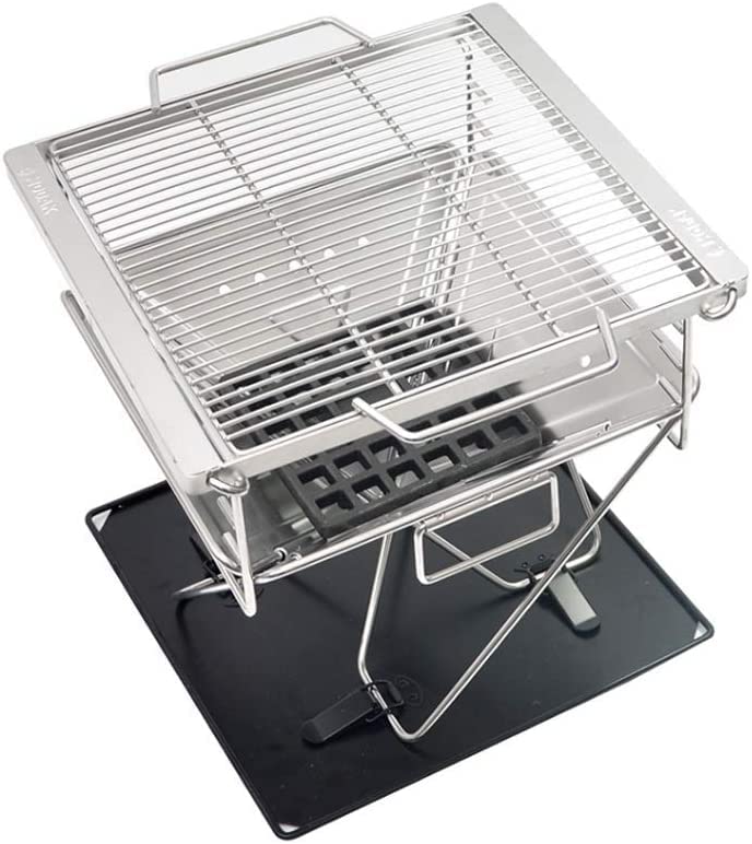 Super Grills Charcoal barbecue BBQ grills (Portable stainless steel bbq grill)