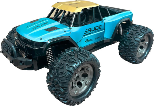 Suprills 1:12 RC Off-Road Monster Truck — Die-Cast Shell, 2.4GHz, Durable Remote Control Car for Kids & Boys