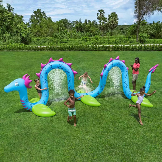 H20GO! 20ft (6.1m) Giant Sea Serpent Kids Inflatable Sprinkler