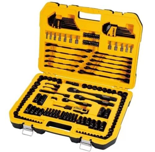 DEWALT Mechanics Set Tool Kit Spanner Socket Ratchet Set 184pc DWMT45184-1 (70307018)