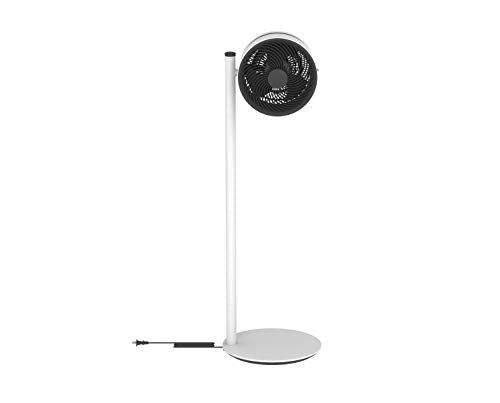 Boneco F230 Pedestal Air Circulator Fan – Silent, Powerful Cooling with Adjustable Height (White)
