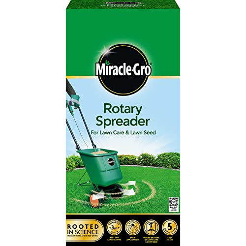 Miracle-Gro 121040 Rotary Lawn Spreader, 285.0 mm*606.0 mm*344.0 mm