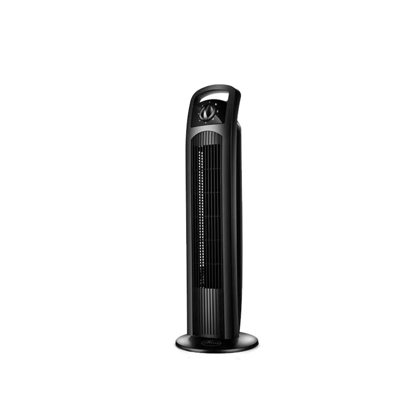 Suprills Tower Fan, LED Display & Remote Control Oscillating Tower Fan, 3 Cooling Speed Settings, Portable Floor Bladeless Fan for Bedroom Living Rooms Office (Black)