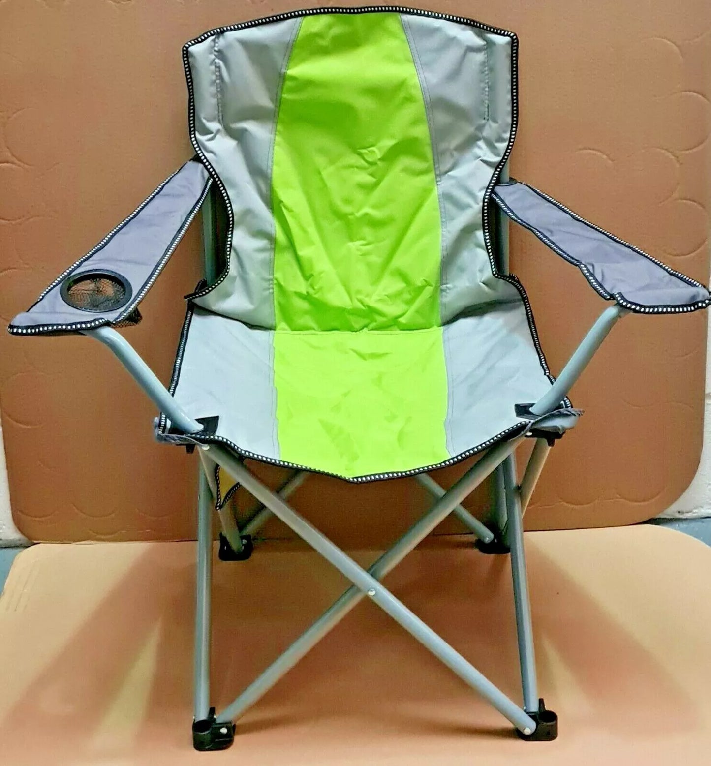 Suprills Premium Camping Chair — Lightweight Folding Portable Chair with Cup Holder & Carry Bag, 120kg Capacity